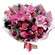 букет из роз и тюльпанов с лилией. Молдова