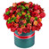 композиция из роз и хризантем в шляпной коробке. Молдова